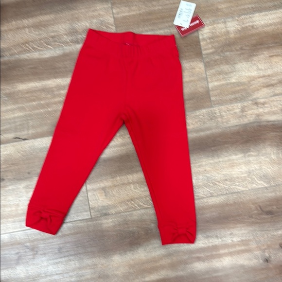 Gymboree Red Kids Leggings capri - Picture 1 of 6